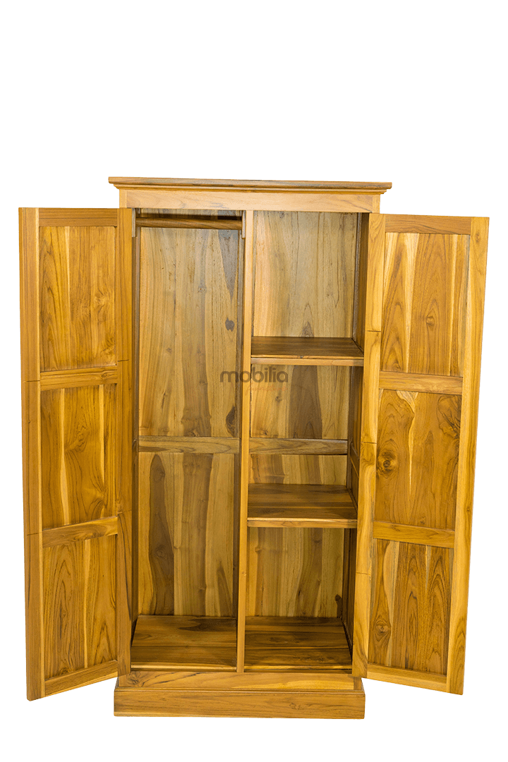 Starbloom 2 Doors Mini Wardrobe with Minimalist Design - Image 2