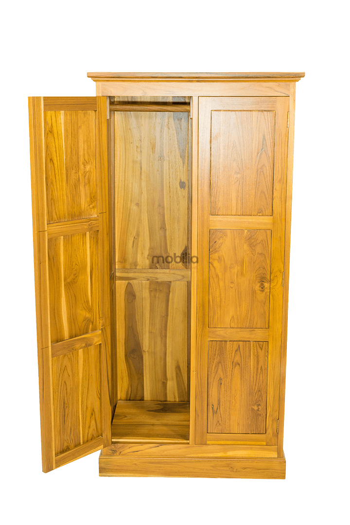 Starbloom 2 Doors Mini Wardrobe with Minimalist Design - Image 3