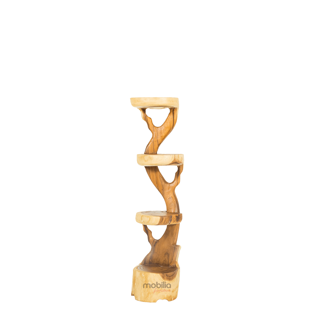 Flourisho 120cm Tall Tree Shelf with Round Surface Design