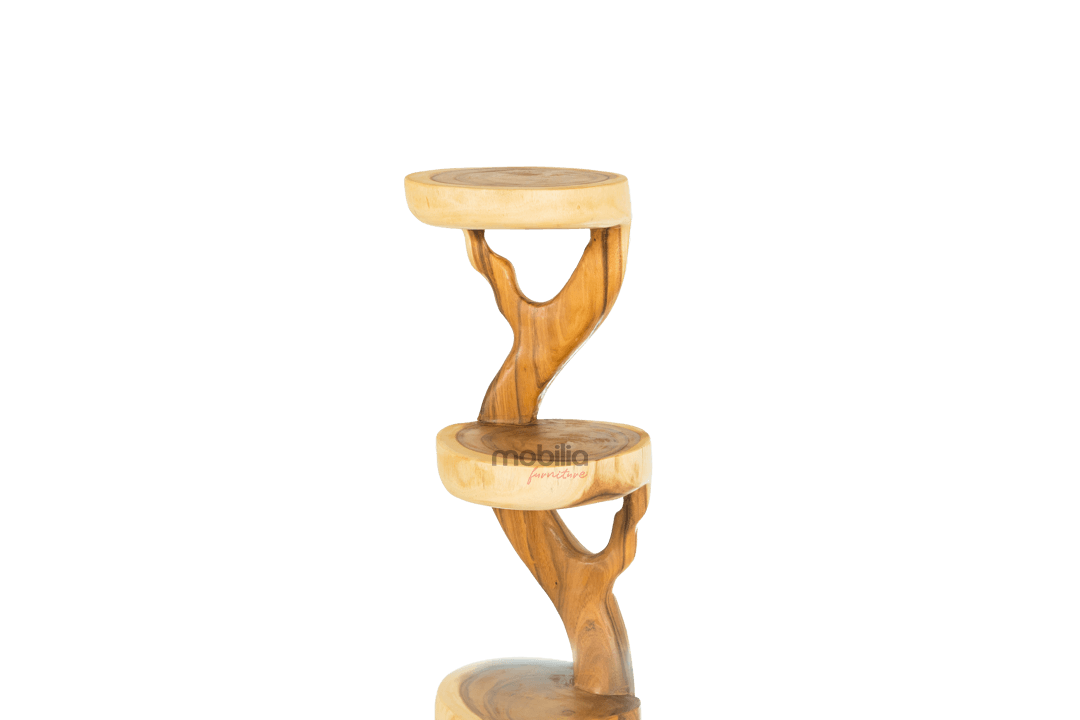 Flourisho 120cm Tall Tree Shelf with Round Surface Design - Image 2