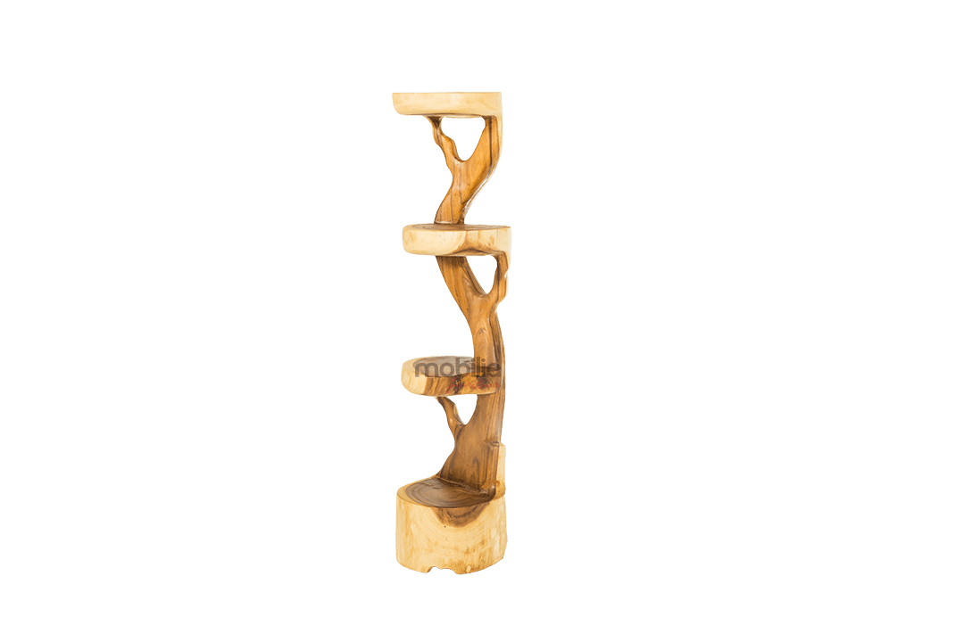 Flourisho 120cm Tall Tree Shelf with Round Surface Design - Image 4