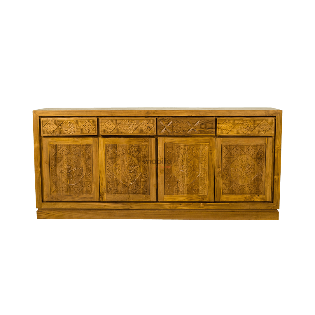 Daisy 200cm Wide Rectangular Bahut with Minimalist Design