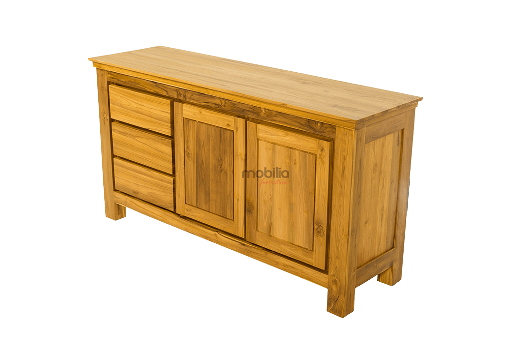 Lily 150cm Wide Rectangular Bahut with Modern Design - Image 2