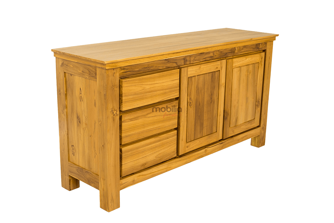 Lily 150cm Wide Rectangular Bahut with Modern Design - Image 3