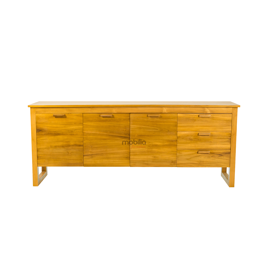 Primrose 200cm Wide Rectangular Bahut with U Leg Design