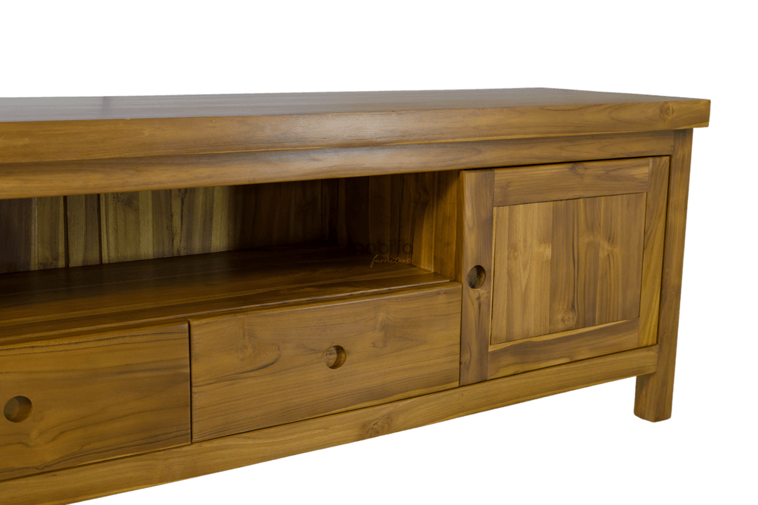 Troy Rectangular TV Unit with Modern Design - Image 4