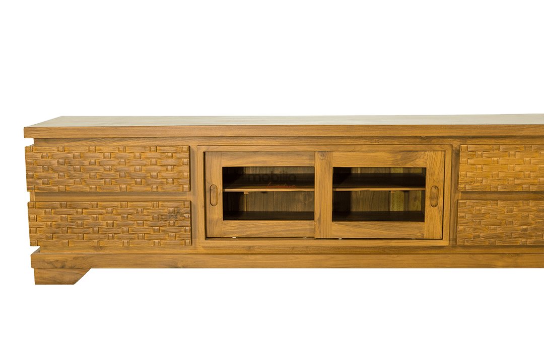 Vienna 200cm Wide Rectangular TV Unit with Minimalist Design - Image 4