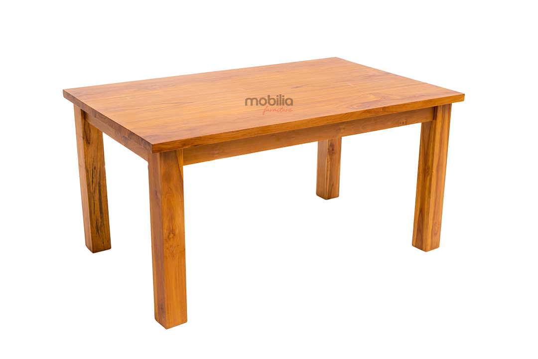 6 Seater Pequi Dining set with Solid Back Design - Image 3