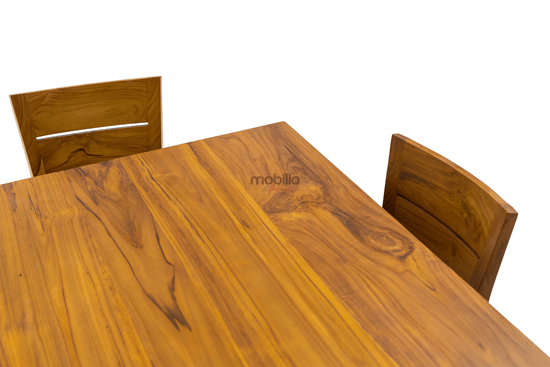 8 Seater Pequi Dining set with Notch Back Design - Image 6