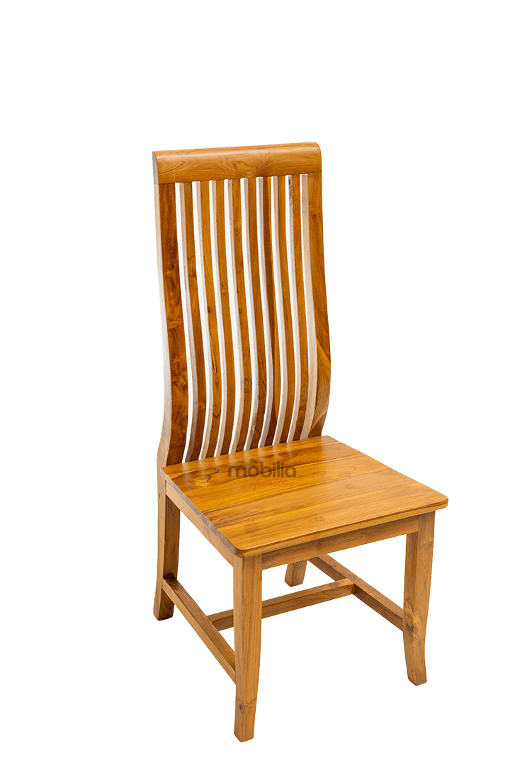 8 Seater Pequi Dining set with Stripes Back Design - Image 3