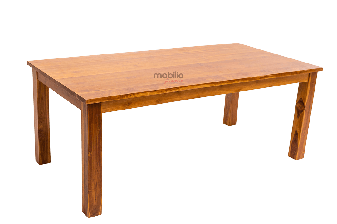 8 Seater Pequi Dining set with Stripes Back Design - Image 6