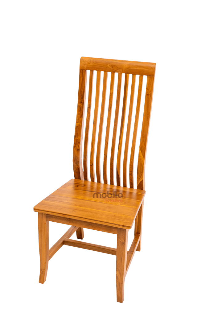 8 Seater Pequi Dining set with Stripes Back Design - Image 7